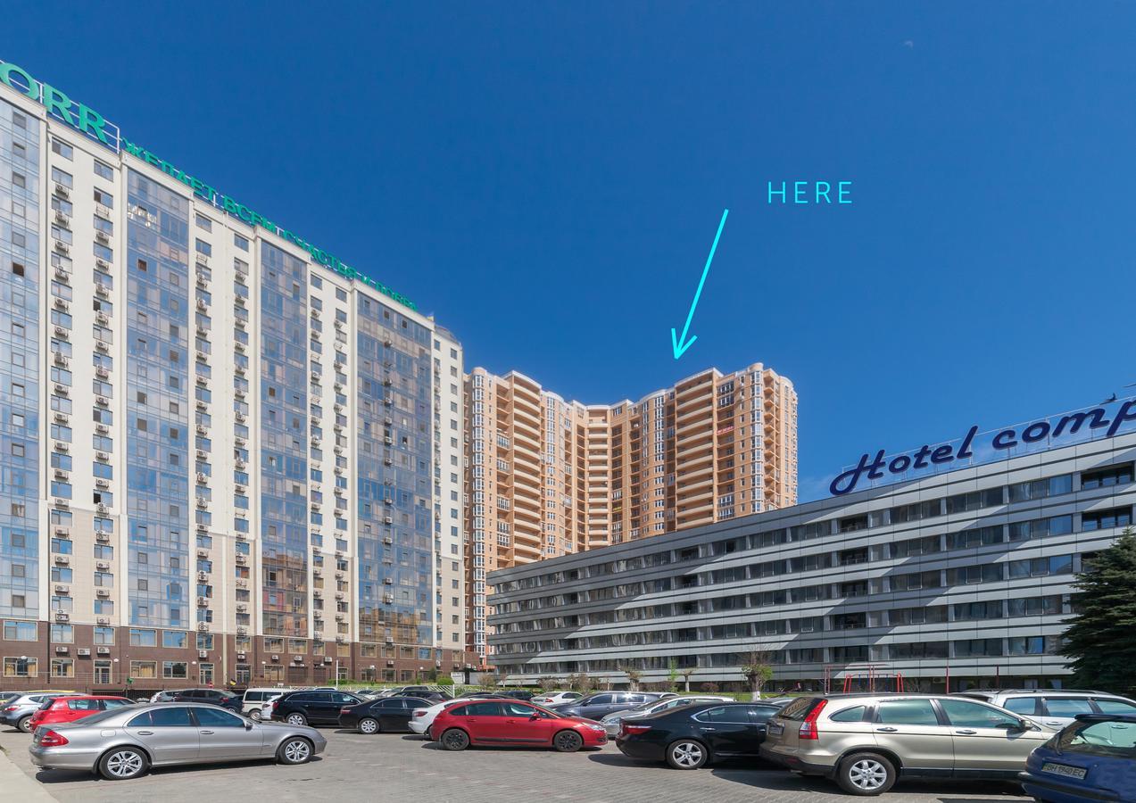 Family Apartments Aquamarine Of Arcadia Odessa Exterior foto